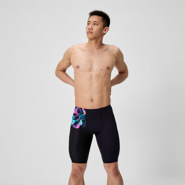 Men's Club Training Printed Jammer Black/Pink