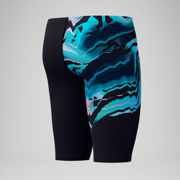 Men's Club Training Printed Jammer Black/Blue