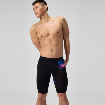 Men's Club Training Printed Jammer Black