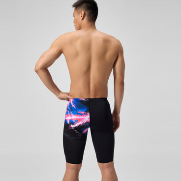 Men's Club Training Printed Jammer Black