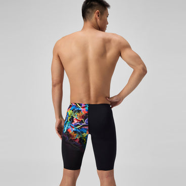 Men's Club Training Printed Jammer Black/Green