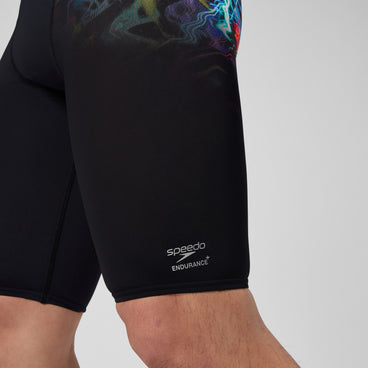 Men's Club Training Printed Jammer Black/Green