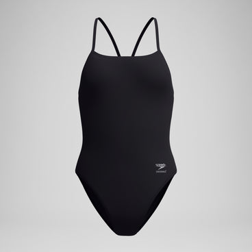 Women's Turnback Swimsuit Team Black