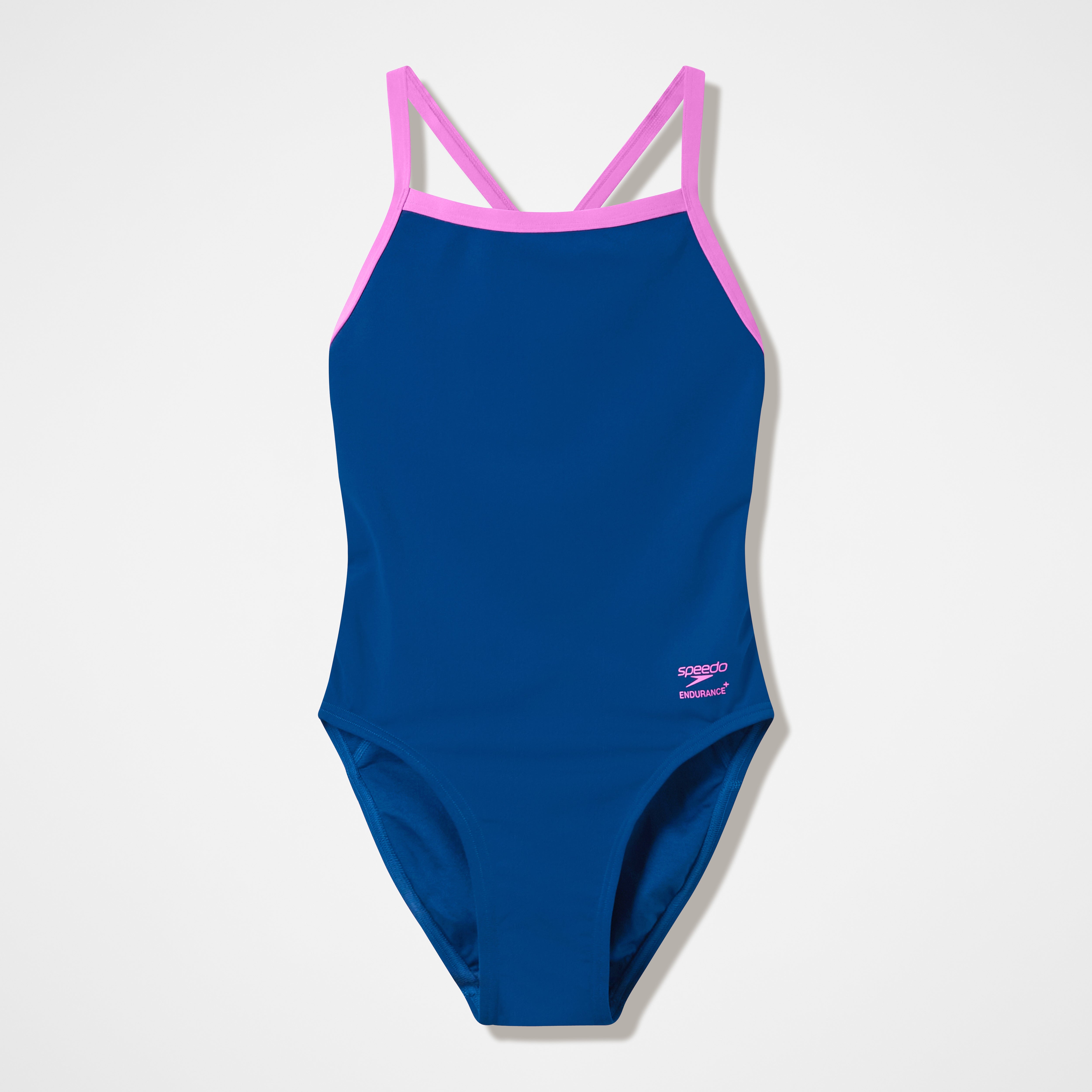 Women's Club Training Turnback One Piece Blue/Pink | Speedo