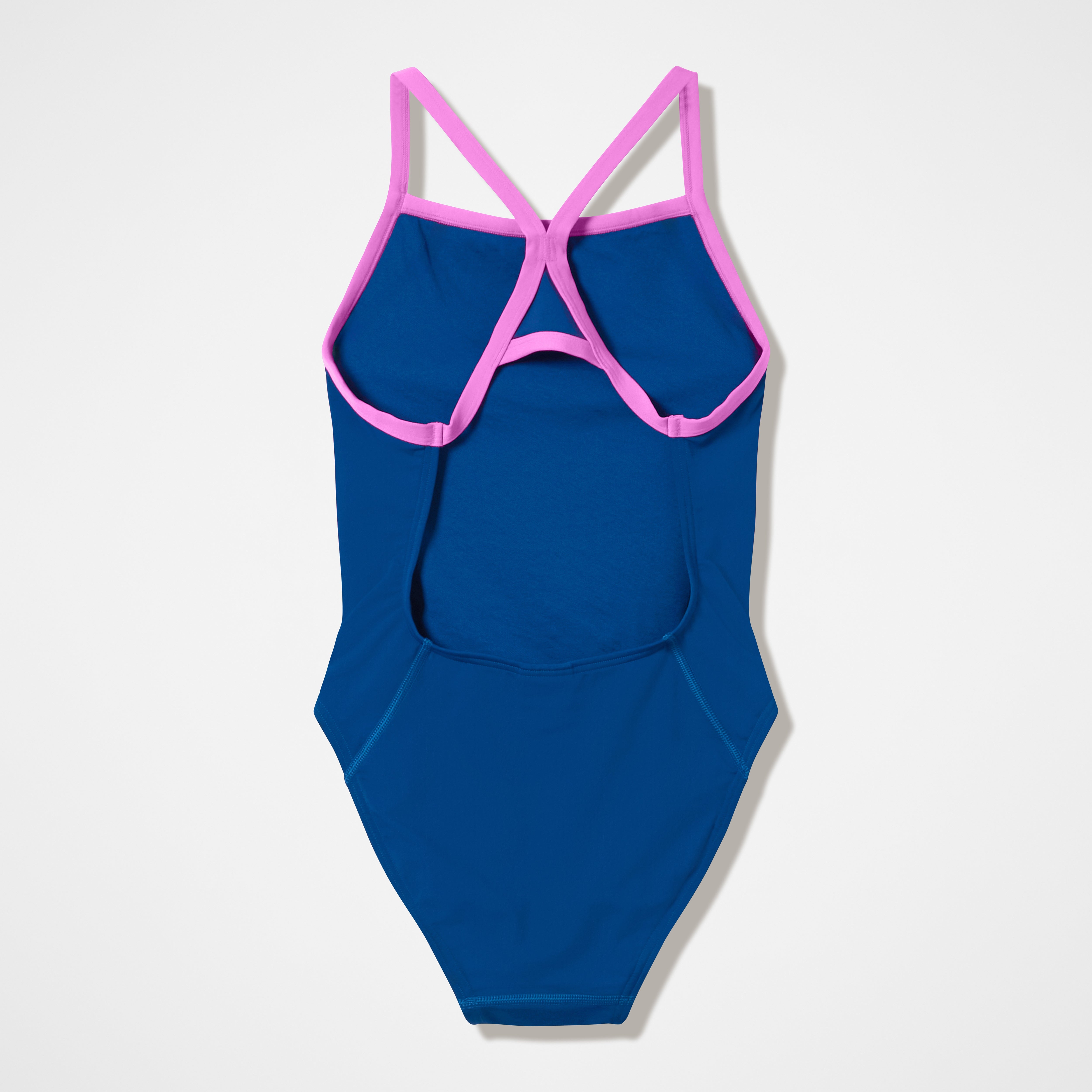 Women's Club Training Turnback One Piece Blue/Pink | Speedo