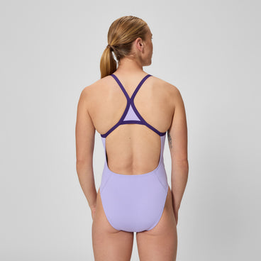 Women's Club Training Turnback Swimsuit Lavender