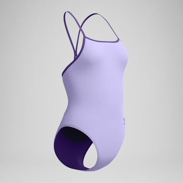 Women's Club Training Turnback Swimsuit Lavender