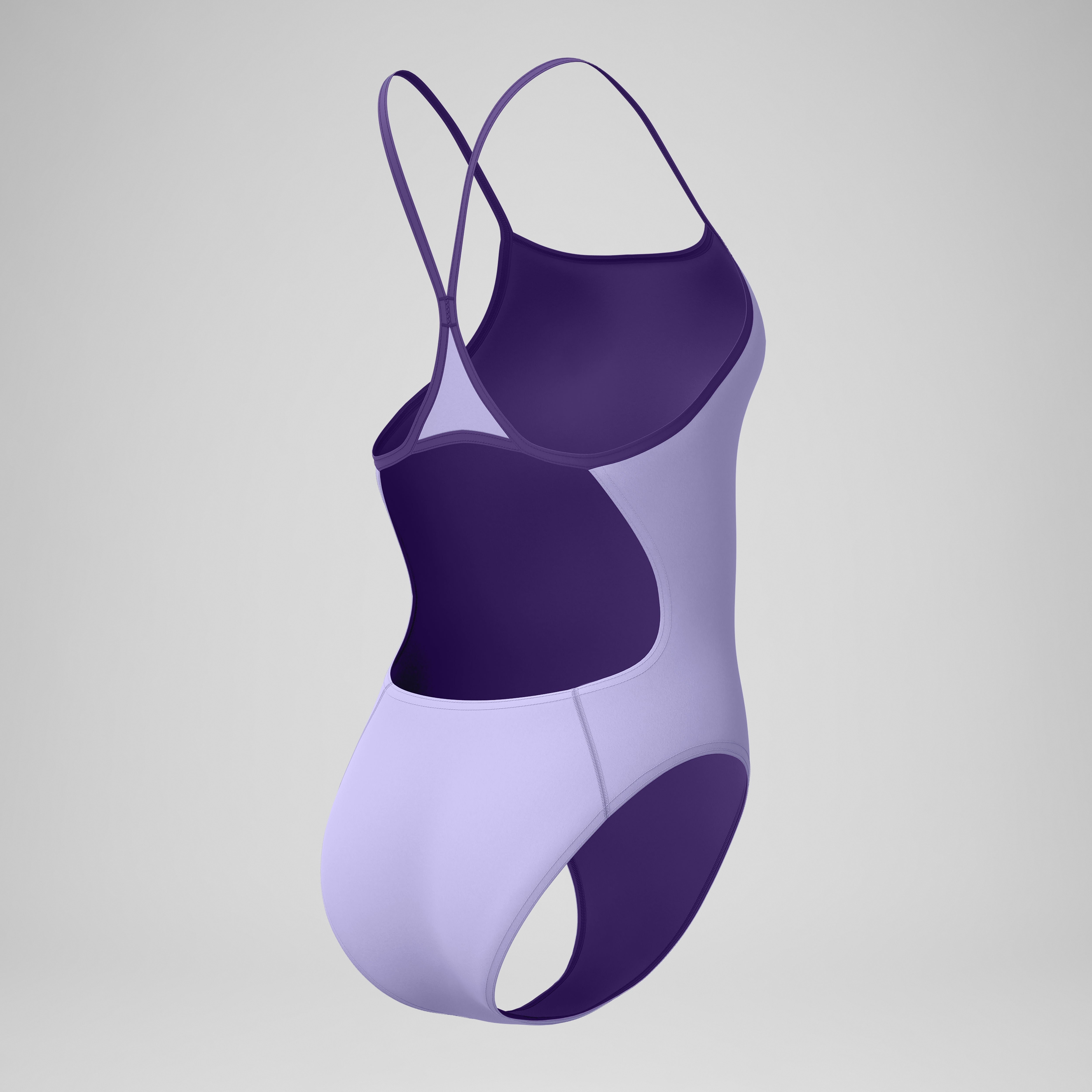 新品Speedo パープル セパレート水着　フィットネス　タグ付き未使用 Women's Club Training Turnback Swimsuit Lavender | Speedo