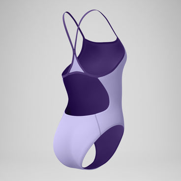 Women's Club Training Turnback Swimsuit Lavender