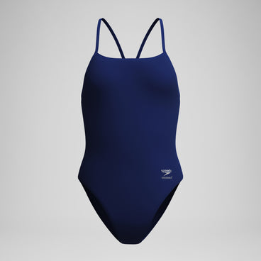 Women's Turnback Swimsuit Team Navy