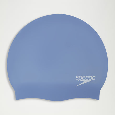 Unisex Long Hair Silicone Cap Blue/Purple