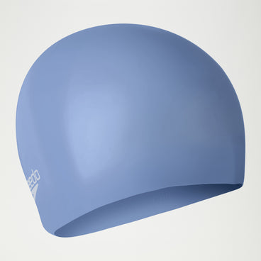 Unisex Long Hair Silicone Cap Blue/Purple