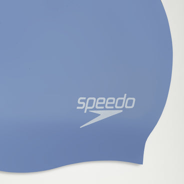 Unisex Long Hair Silicone Cap Blue/Purple
