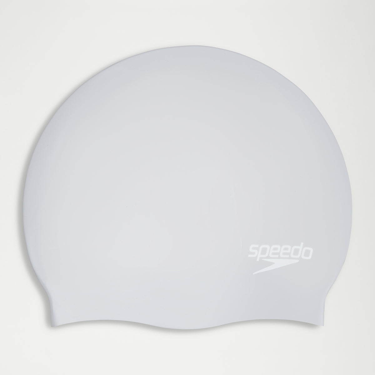 Long Hair Silicone Cap Silver White