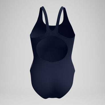 Women's Hyperboom Placement Muscleback Swimsuit Navy/Blue
