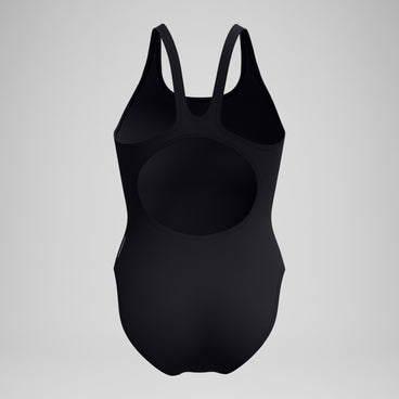 Women's Hyperboom Placement Muscleback Swimsuit Black/Green