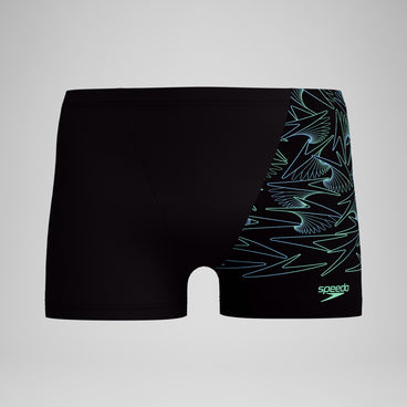 Men's Hyperboom V-Cut Aquashort Black/Green