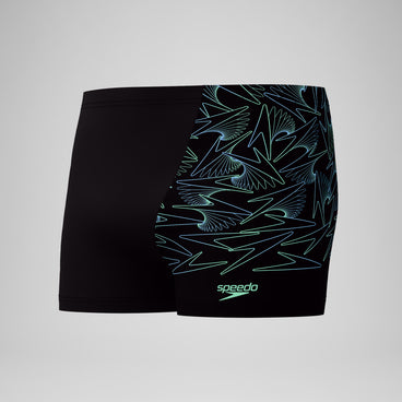 Men's Hyperboom V-Cut Aquashort Black/Green