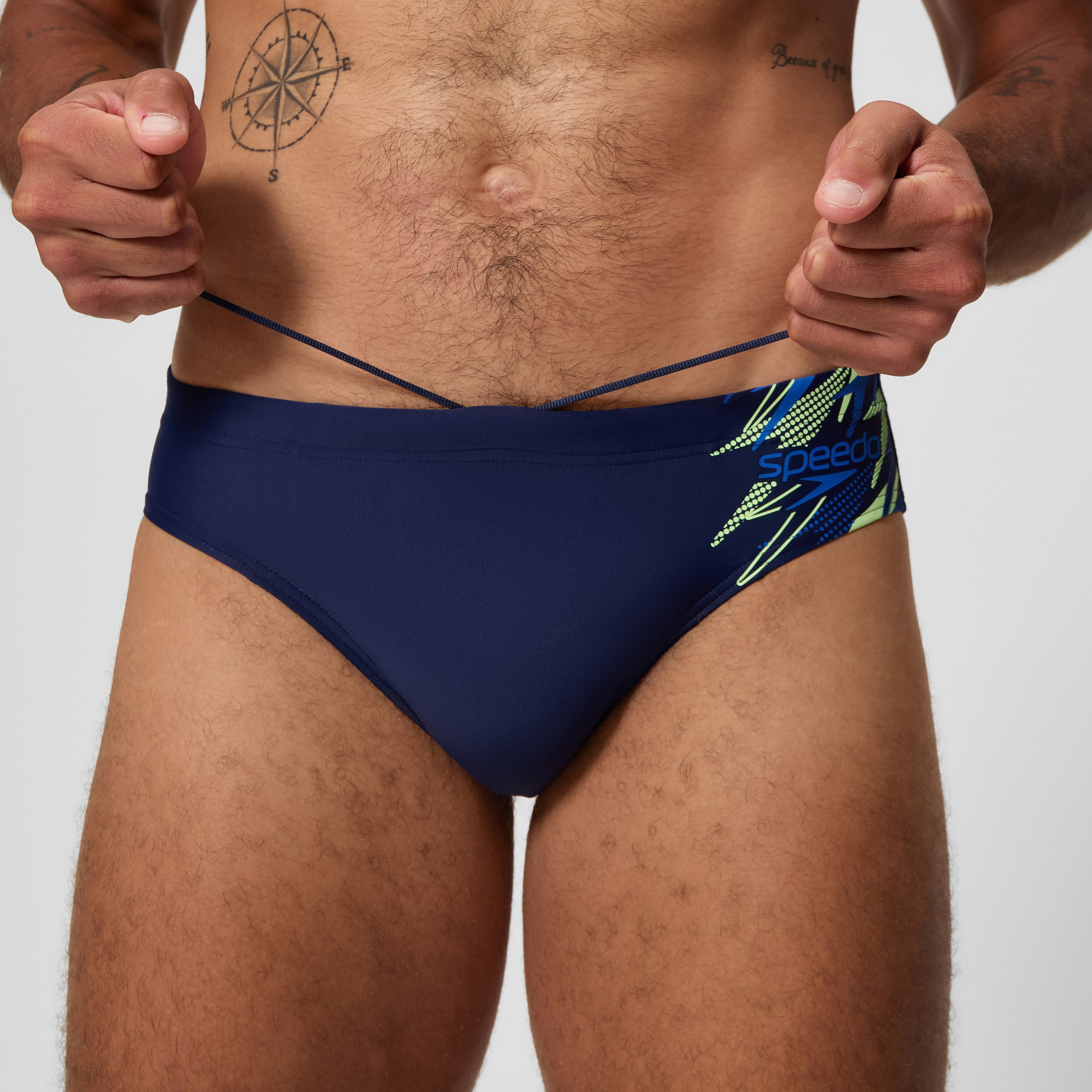 Men's Medley Logo Brief Navy/Blue | Speedo