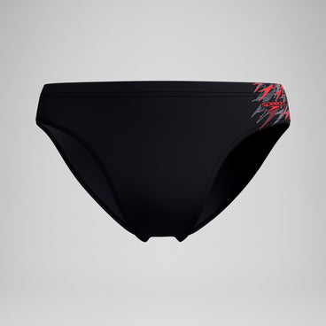 Men's Medley Logo Brief Black/Red