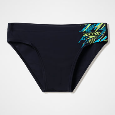 Men's Medley Logo Brief Black/Green
