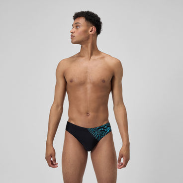 Men's Medley Logo Brief Black/Blue