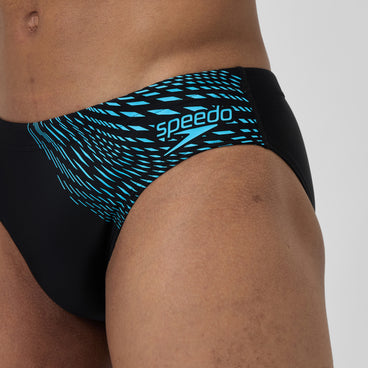 Men's Medley Logo Brief Black/Blue