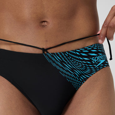 Men's Medley Logo Brief Black/Blue