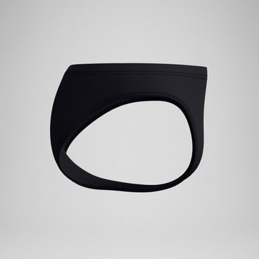 Men's Medley Logo Brief Black/Coral
