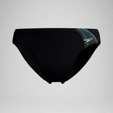 Men's Medley Logo Brief Black/Green