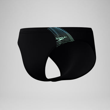 Men's Medley Logo Brief Black/Green
