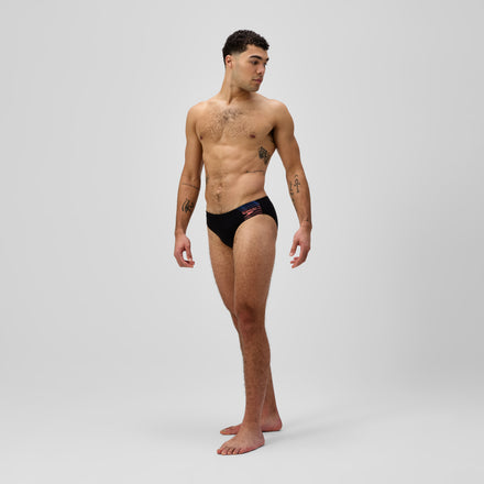 Men's Medley Logo Brief Black