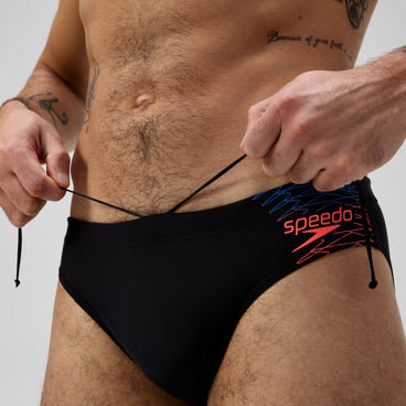 Men's Medley Logo Brief Black
