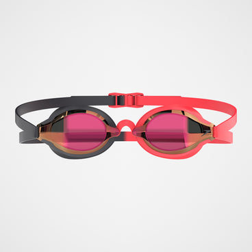 Adult Fastskin Speedo Socket 2.0 Mirrored Goggles Red/Smoke