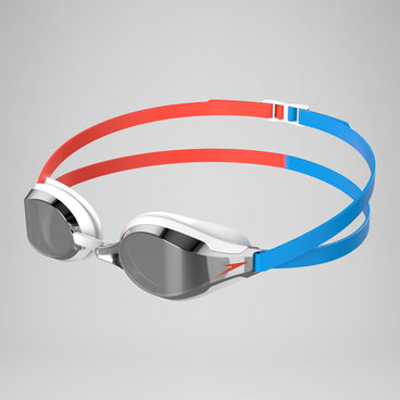 Adult Fastskin Speed Socket 2.0 Mirrored Goggles Red/Blue