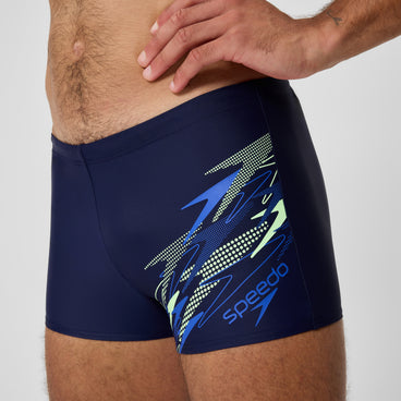 Men's Medley Logo Aquashort Navy/Blue