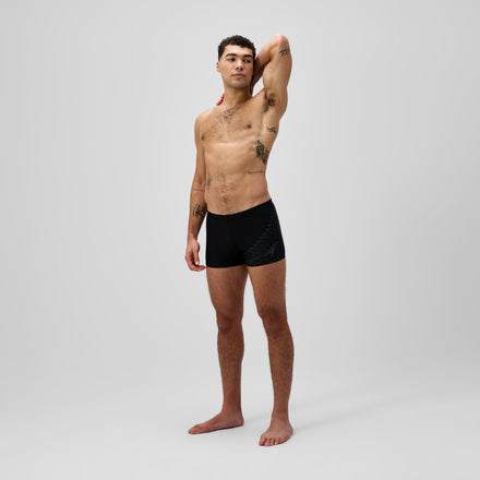 Men's Medley Logo Aquashort Black/Grey