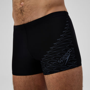 Men's Medley Logo Aquashort Black/Grey