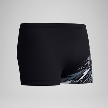 Men's Medley Logo Aquashort Grey/Black