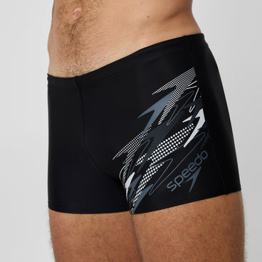 Men's Medley Logo Aquashort Grey/Black