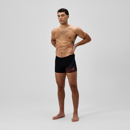 Men's Medley Logo Aquashort Black