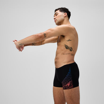 Men's Medley Logo Aquashort Black