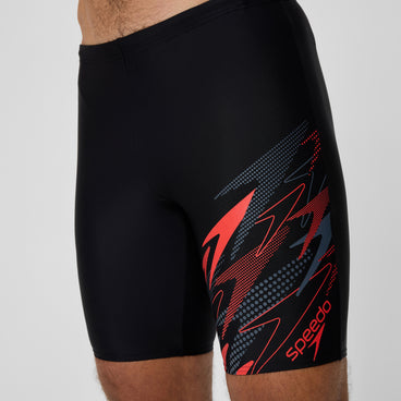Men's Medley Logo Jammer Black/Red