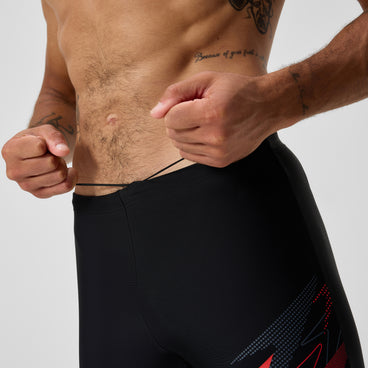 Men's Medley Logo Jammer Black/Red