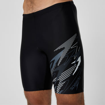 Men's Medley Logo Jammer Grey/Black
