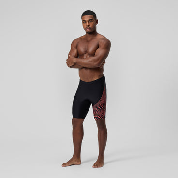 Men's Medley Logo Jammer Black/Coral