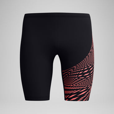 Men's Medley Logo Jammer Black/Coral
