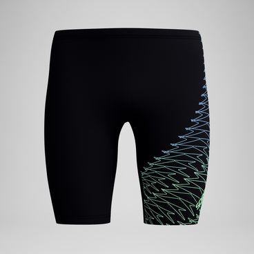 Men's Medley Logo Jammer Black/Green