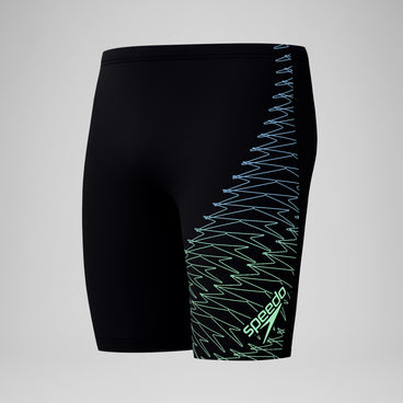 Men's Medley Logo Jammer Black/Green