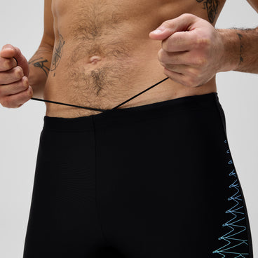 Men's Medley Logo Jammer Black/Green